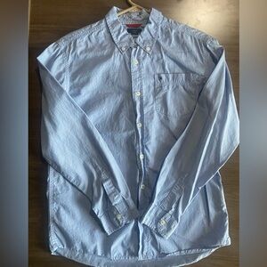 Tommy Hilfiger Boys long sleeve button down shirt size 16/18